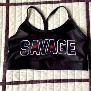 Savage barbell sport bra size XS